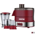 GEEPAS 800W -Robot Multifonctions GS9990 - 4in1- Mixeur -Centrigugeuse - 1 an Garantie